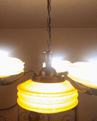 lampadario vintage 