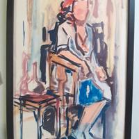 Quadro vecchia Bozza su cartoncino Misura cm 30x42