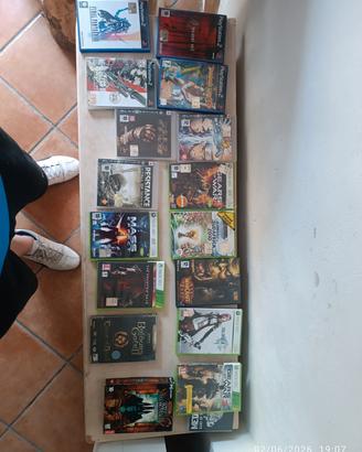 videogiochi vari xbox 360,playstation ,pc
