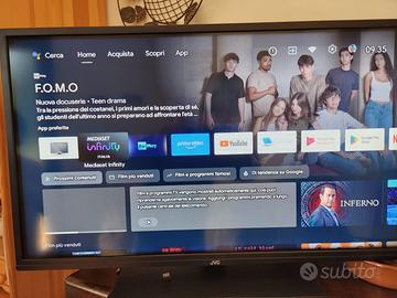 JVC Smart TV 32 Pollici Televisore Android Full HD