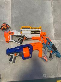 3 PISTOLE NERF