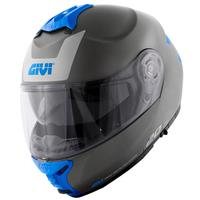 Casco Givi X.20 Expedition Evo Argentato Opaco Blu