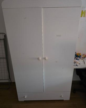 armadio bianco