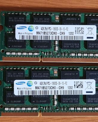 Lotto di RAM SO-DIMM per Laptop