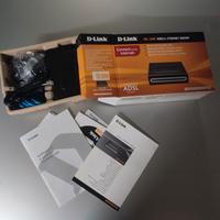 D-Link Modem ADSL2+ Ethernet DSL-320B + DSL-3782