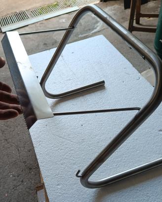porta rotolo carta in acciaio inox304