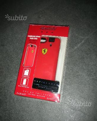 Cover iphone 6 / 6s 7 con profumo ferrari 25 ml