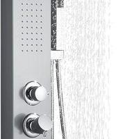 Pannello doccia multifunzione massaggio in acciaio