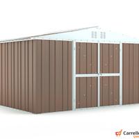 Box lamiera deposito Acciaio 403x269 tortora