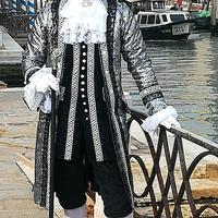 Abito epoca 1700 sartoriale uomo