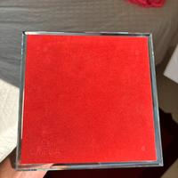 Omega orologi porta oggetti vetro e velluto