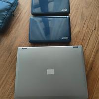 amilo D1840w e Acer aspire one