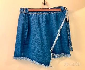 Gonna in jeans a portafoglio Tezenis