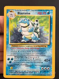 Blastoise holo set base, vintage
