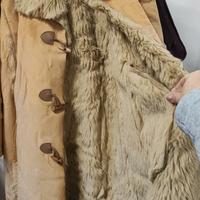 Cappotto effetto pelliccia 