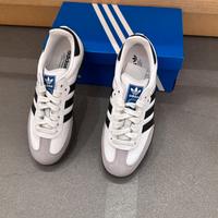 Adidas Samba OG Cloud White Core Black (Uomo)