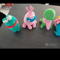set peluche tutto il lotto 12€