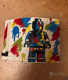 Portafoglio Moero tema Lego Colorato