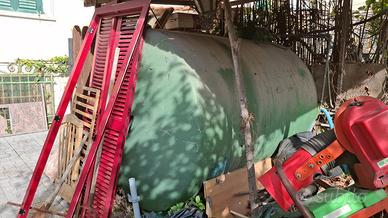 cisterna per la raccolta di acqua piovana