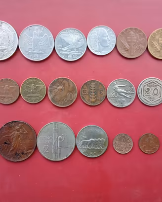 Monete Regno d'Italia, 12 tipi diversi a 6 euro