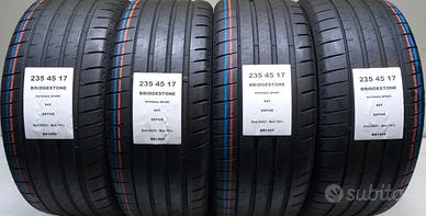 4 GOMME 235 45 17 BRIDGESTONE BR1495