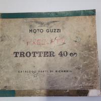 manuale catalogo  ricambio per motoguzi trotter 40