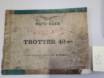 manuale catalogo  ricambio per motoguzi trotter 40