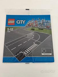 Lego 7281 City Town Incrocio a T e curva