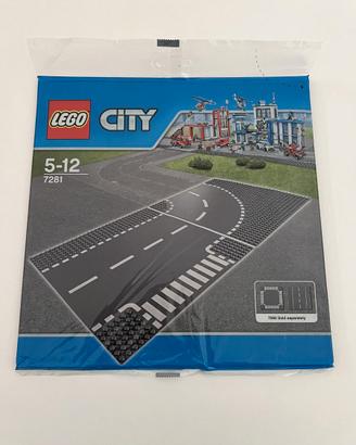 Lego 7281 City Town Incrocio a T e curva
