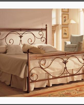 Letto in ferro battuto modello Calla 