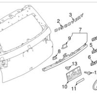 scritte e modanature land rover discovery