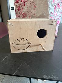 Nido in legno