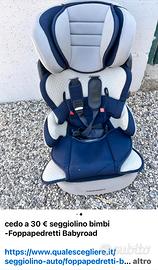 Seggiolino bimbi Foppapedretti Babyroad