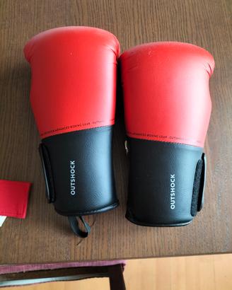 Guantoni box/kickboxing e parastinchi 