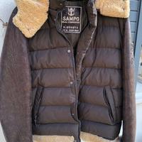 Giacca da uomo in montone e piumino