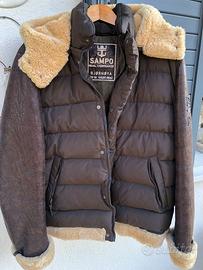 Giacca da uomo in montone e piumino