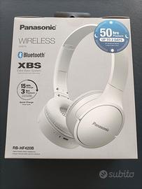 Cuffie Panasonic XBS RB-HF420B color White