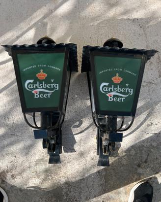 Lampioncini applique carlsberg