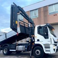 IVECO EUROCARGO ML160E28/P RIBALTABILE CON GRU NUO