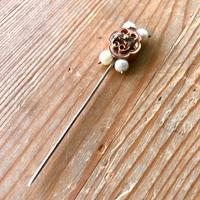 Elegante Spilla/Spillone Vintage Anni '50 oro rosa