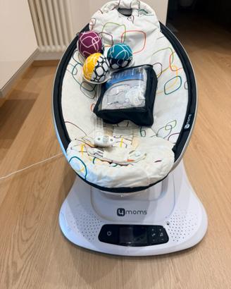4moms sdraietta dondolo elettrico 0-6 mesi