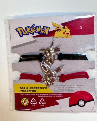 Pokémon Braccialetti Nuovi Sigillati -