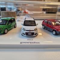 Modellino speciale trittico Fiat Panda
