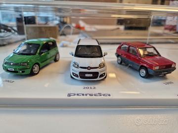 Modellino speciale trittico Fiat Panda