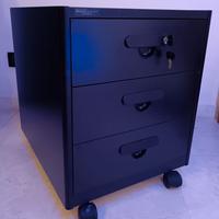 Cassettiera tecnica nera Mascagni