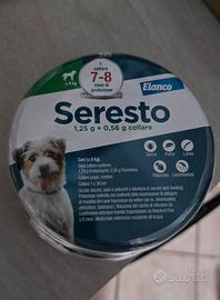 Collare cane seresto 8 kg NUOVO