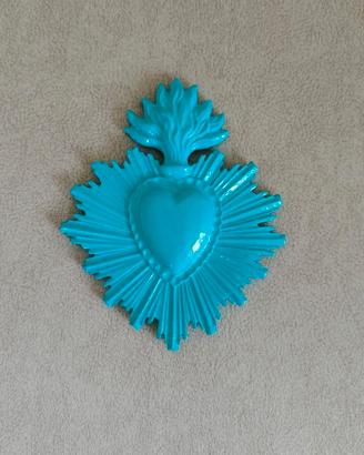 Cuore Sacro Ex Voto – Turchese Gloss