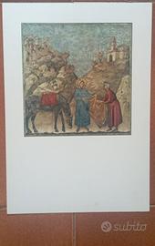 8 stampe Storia di S. Francesco 