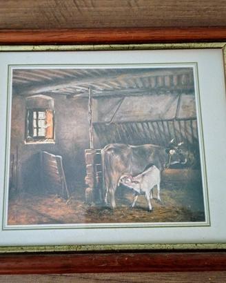 Coppia di quadretti Vintage 