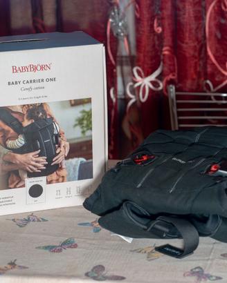 Marsupio BabyBjörn Baby Carrier One (Nero) 